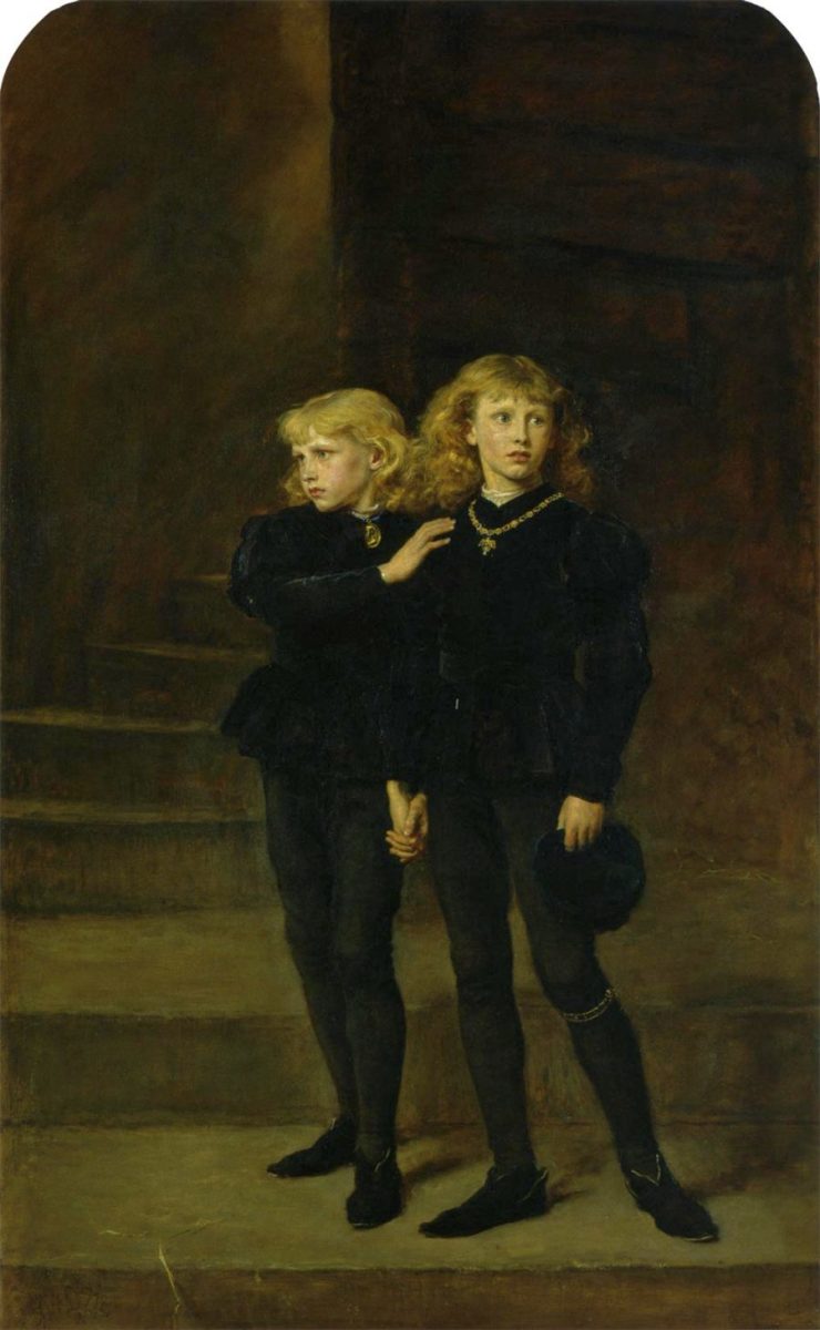 John Everett Millais' depiction of the princes in the tower.