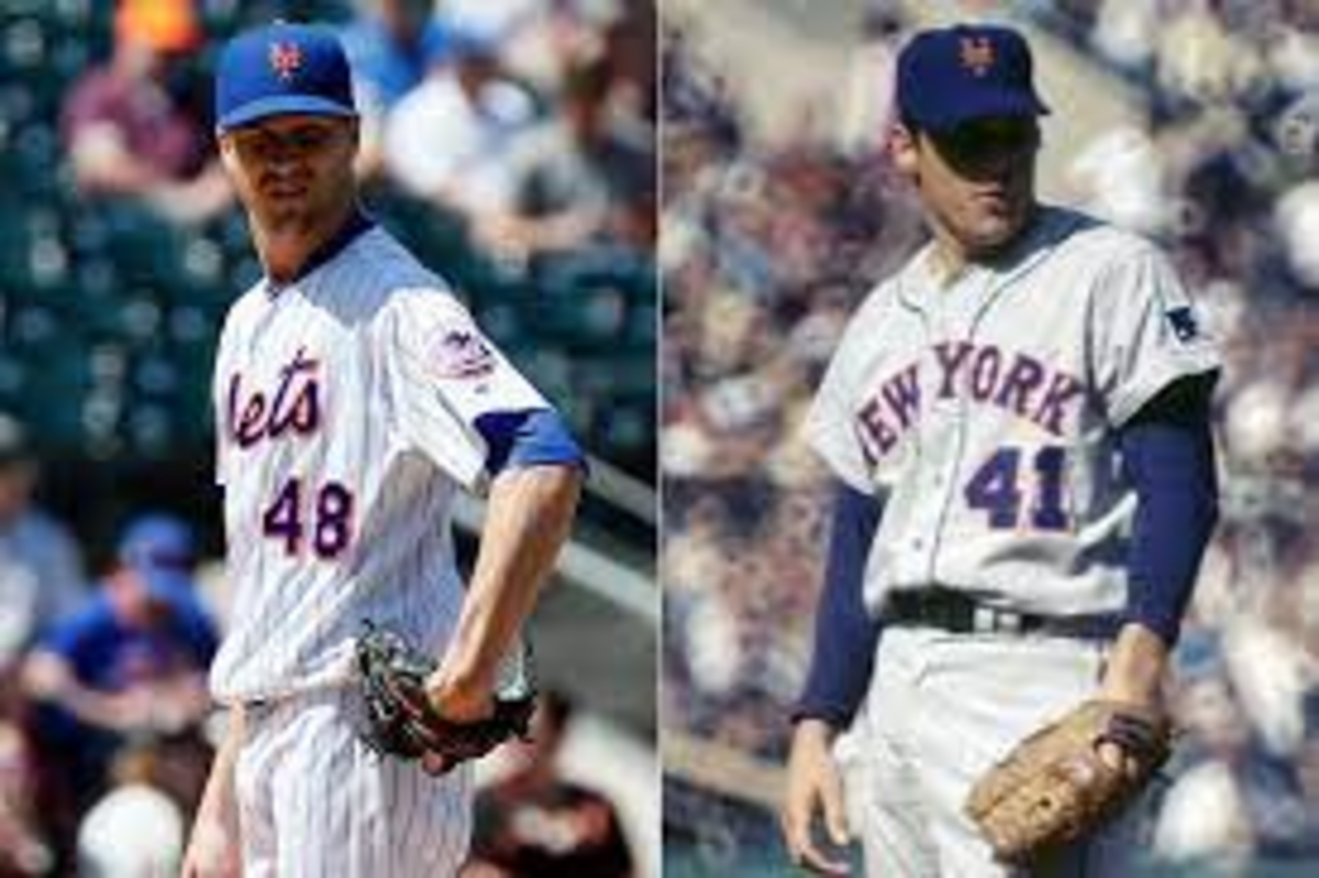 There's no real comparison of Seaver to deGrom. One, it was a different time era. Seaver pitched when starters often went 8-9 innings, threw complete games and often thew over 100 pitches. Seaver was much durable and rarely got hurt unlike deGrom. 