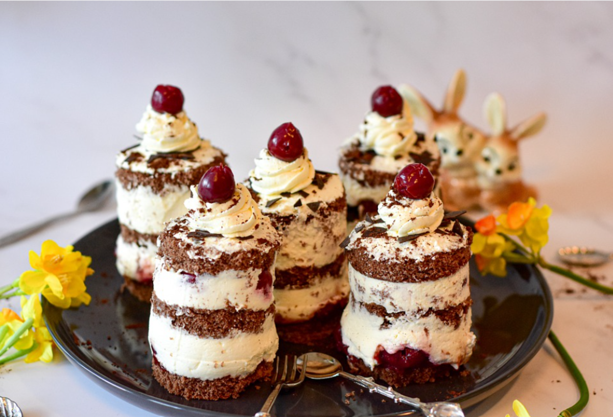 or some Black Forest mini-cakes