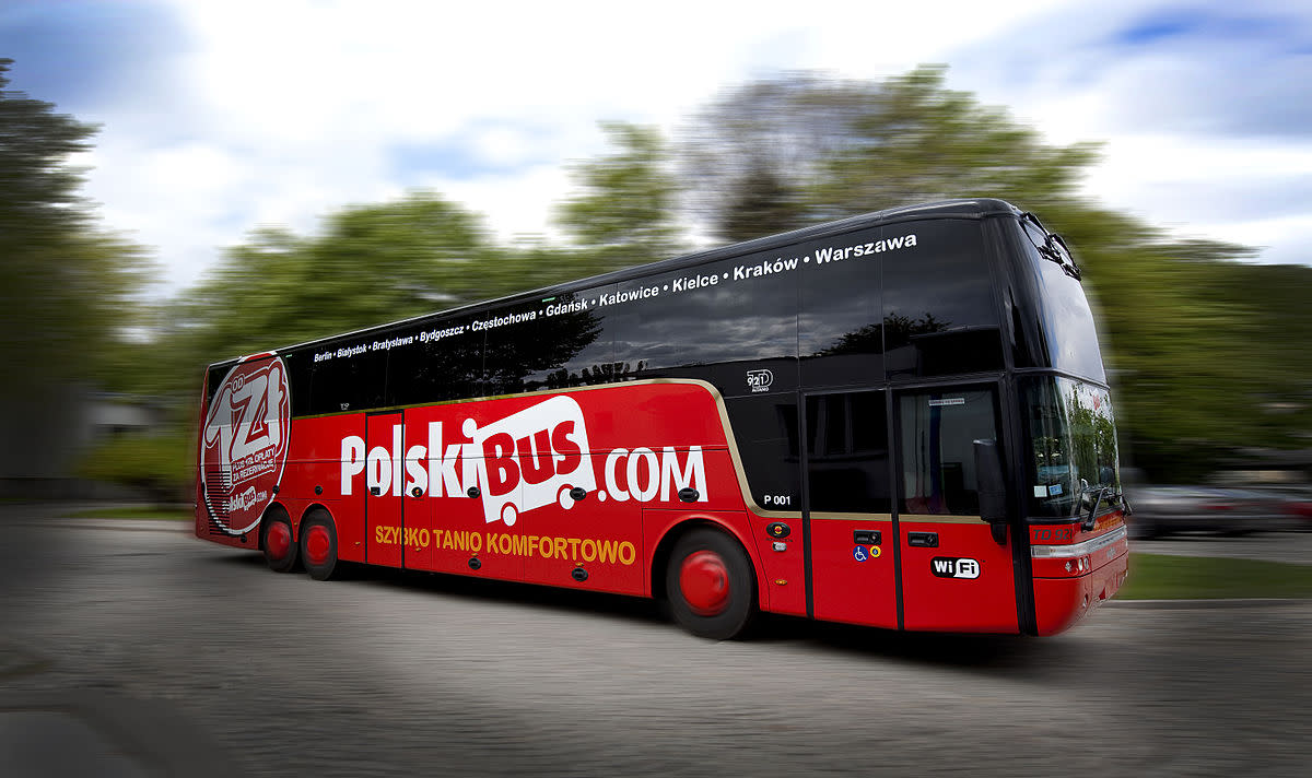 Polski Bus is making a good effort to deliver on their promise of comfortable and cheap travel.