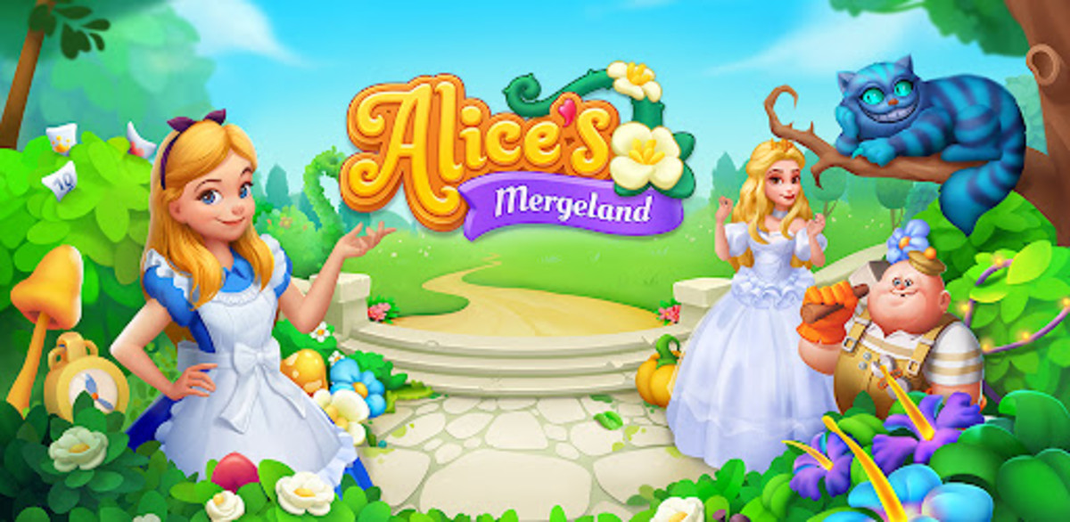 Help Alice and other classic Lewis Carroll characters in Alice's Mergeland!