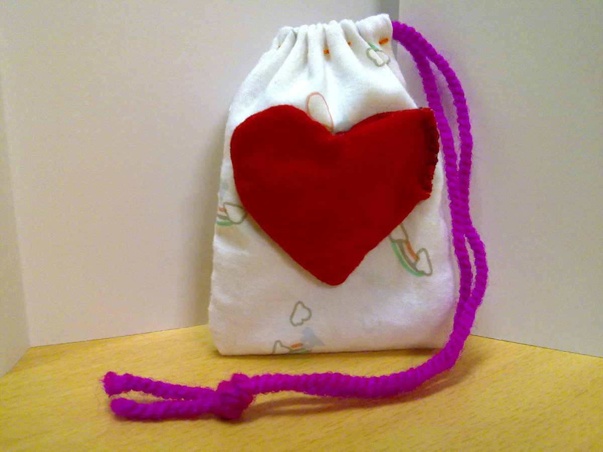 cute heart pouch for Valentine's Day, Birthday, Mother's Day or Christmas