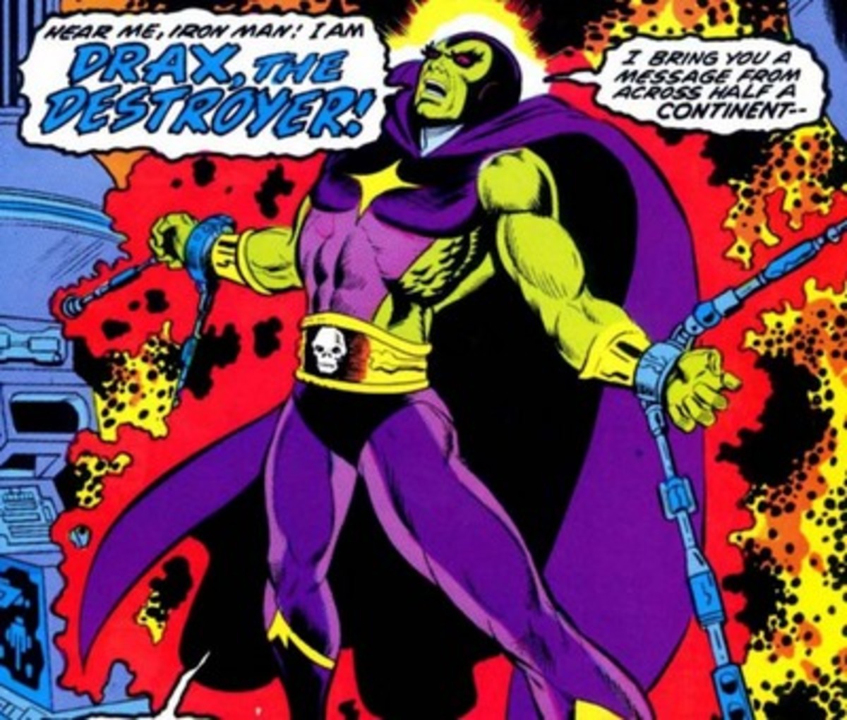 Drax as he originally appeared