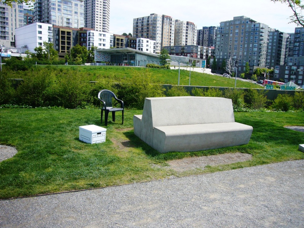 Untitled Sculpture by Roy McMakin - Seattle Sculpture Park