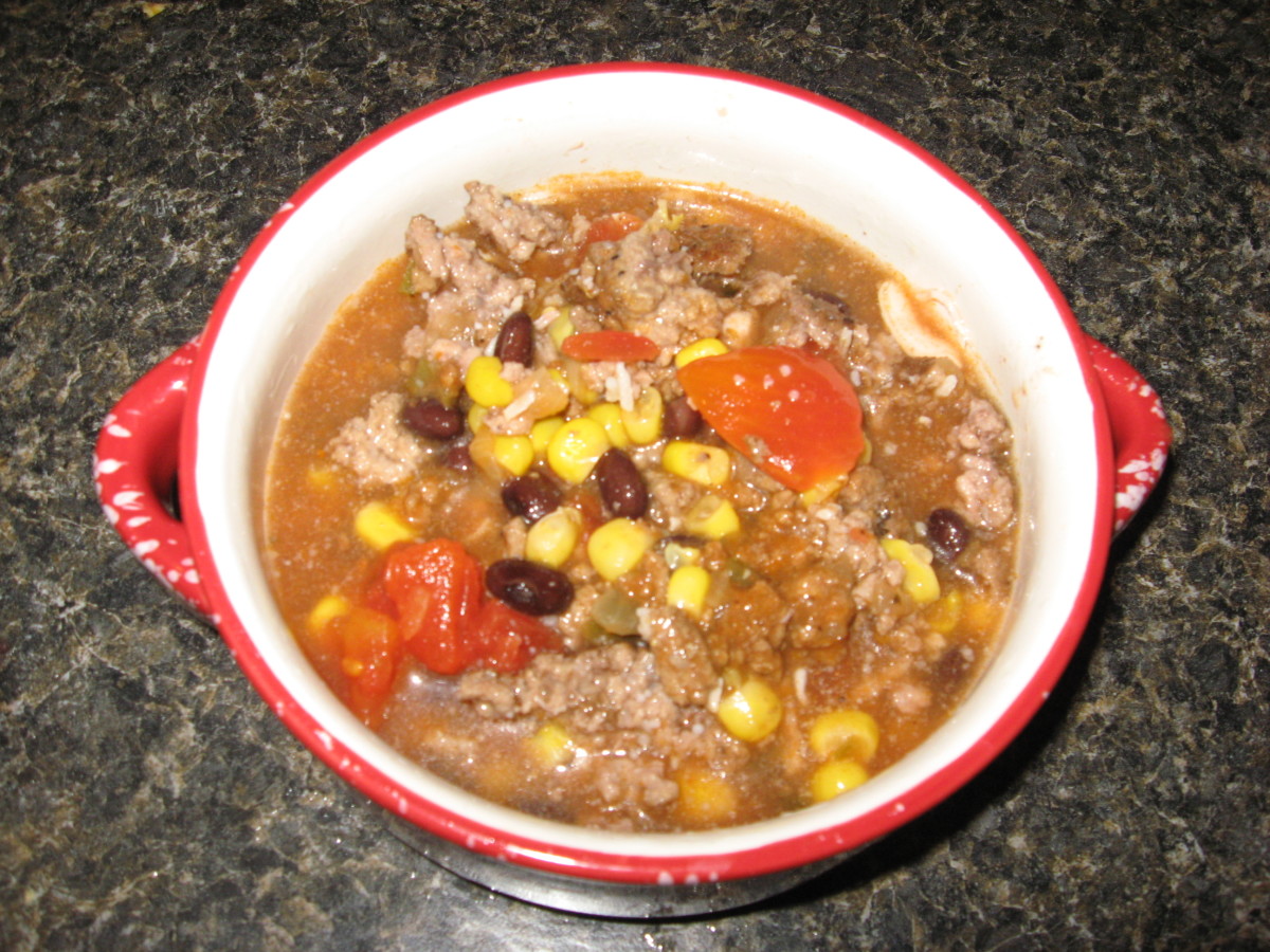 Mexican Spices - in corn and black bean soup