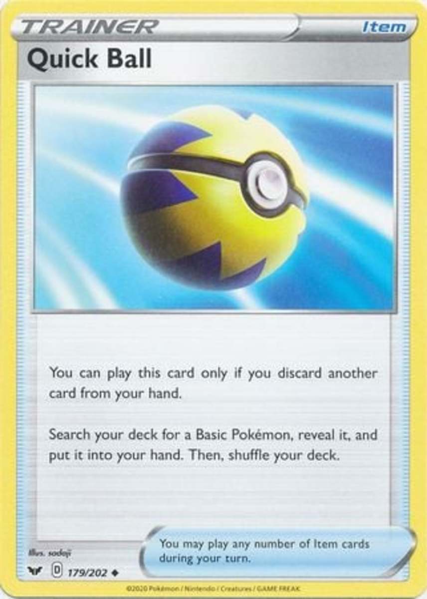 Quick Ball allows you to search one basic Pokémon from your deck and is a great way to start game. Read on to learn how to play Quick Ball.