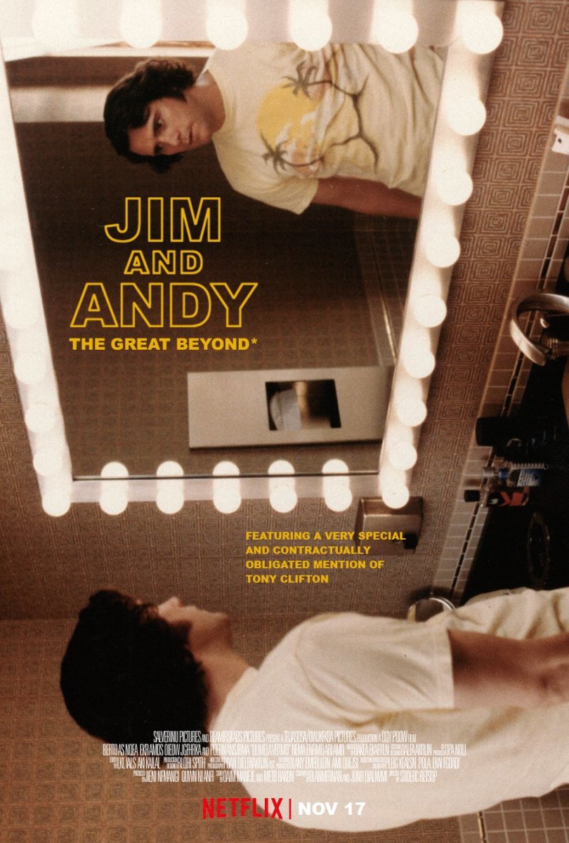 The Hidden Review: Jim and Andy Documentary Film Review