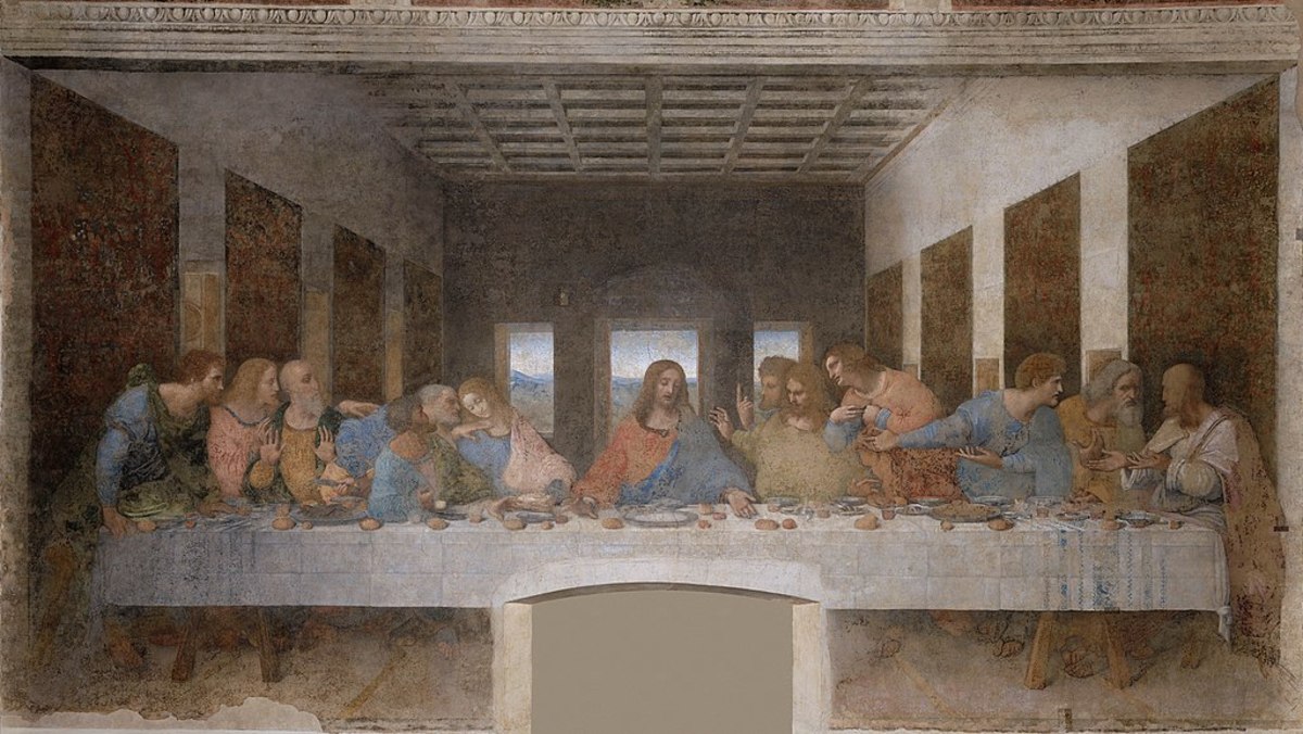 Da Vinci's Last Supper.