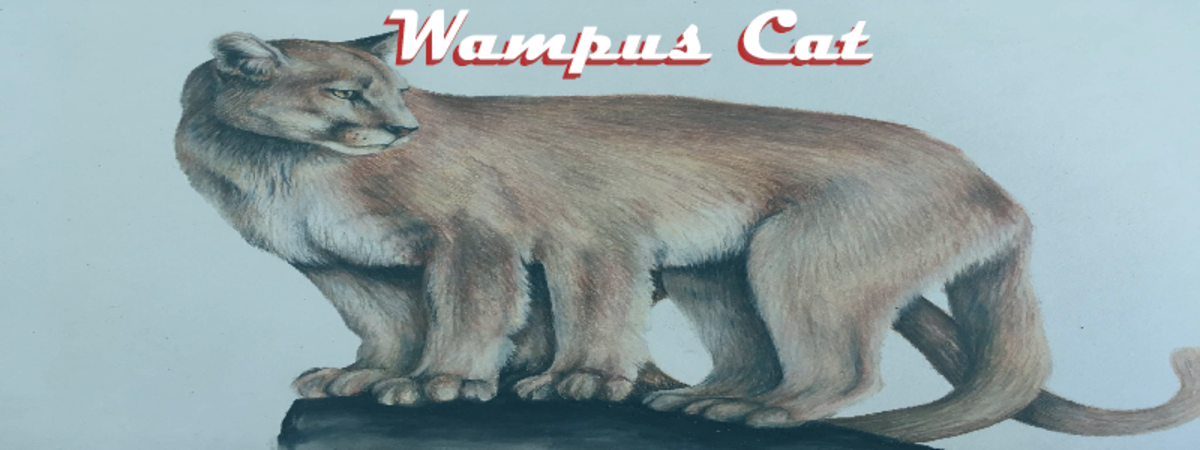The fearsome six-legged Wampus Cat.