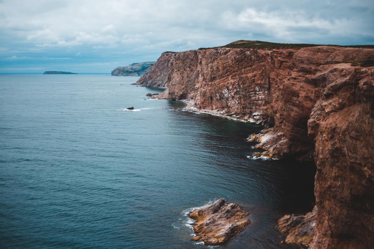 The coast of Newfoundland and Labrador, Canada