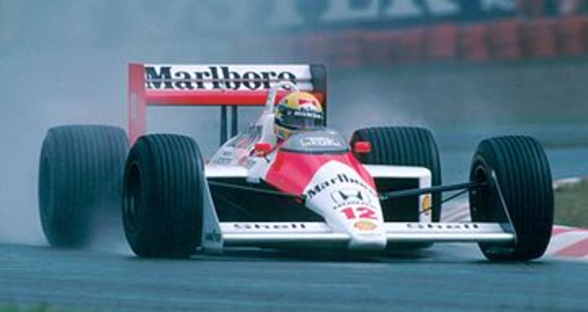 The Five Best Drives of Ayrton Senna