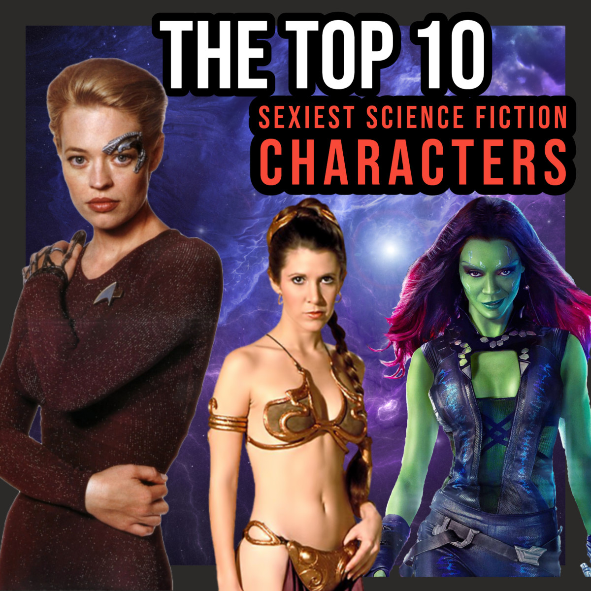 From Gamora to Princess Leia, this article ranks the 10 sexiest science fiction characters of all time. Did your favorite character make our final 10 list below? Read on to find out!