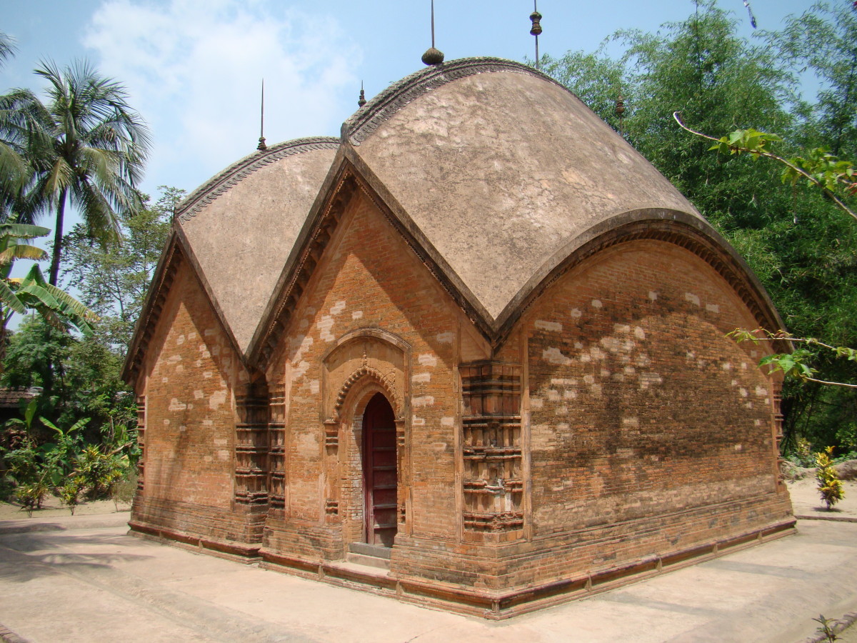 Gangeshwar temple (1753 AD); Baronagar, Murshidabad
