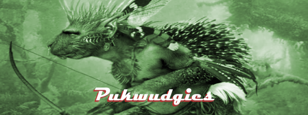 Legends of the Pukwudgies originated with Native American tribes.