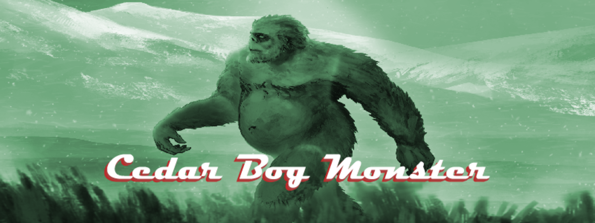 The Cedar Bog Monster could be a relative of Bigfoot.
