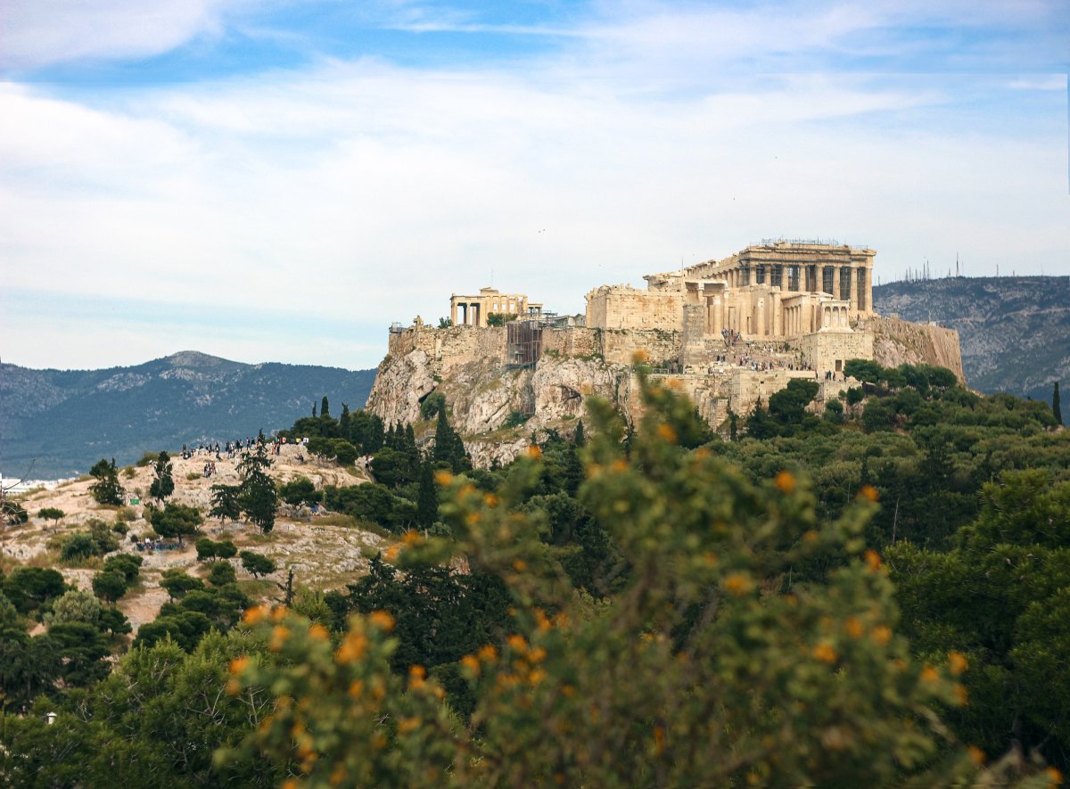 Areopagus Hill, Athens, Greece
