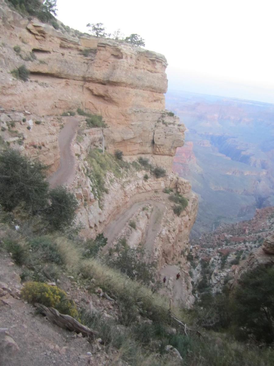 At the top of the South Kaibab trail