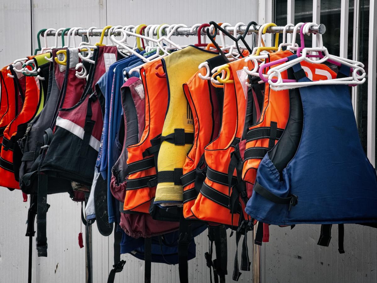 A properly fitted life jacket really can save your life. 