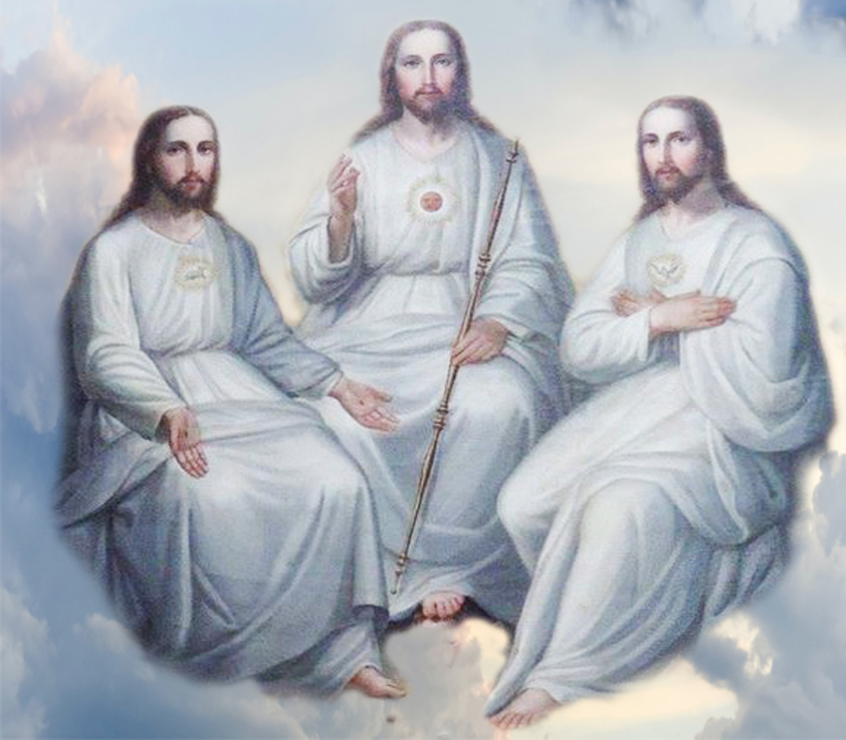 The Holy Trinity is the light of heaven.