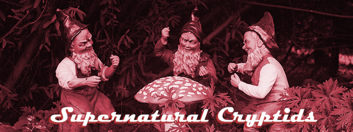 Supernatural Cryptids are creatures said to do capable of performing magic acts.