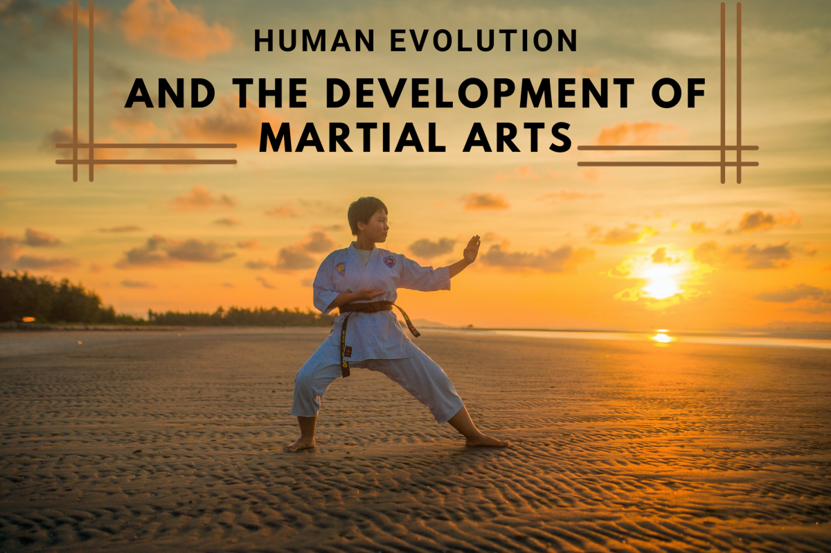 Human evolution has led to the development of martial arts. 
