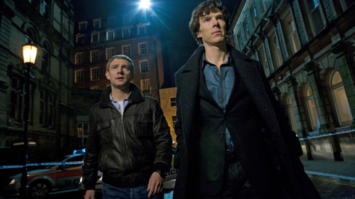 Dr. John Watson (left) and Sherlock Holmes