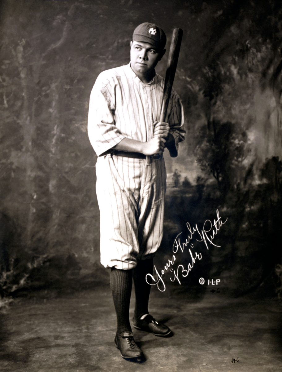 The great Babe Ruth