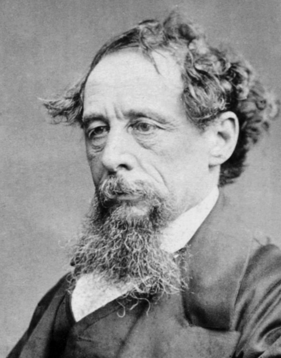 Charles Dickens during the 1860s.