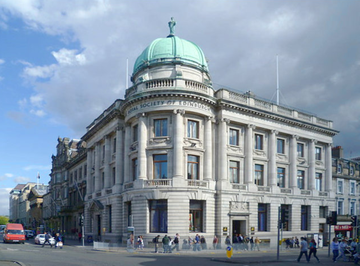 The Royal Society of Edinburgh building.