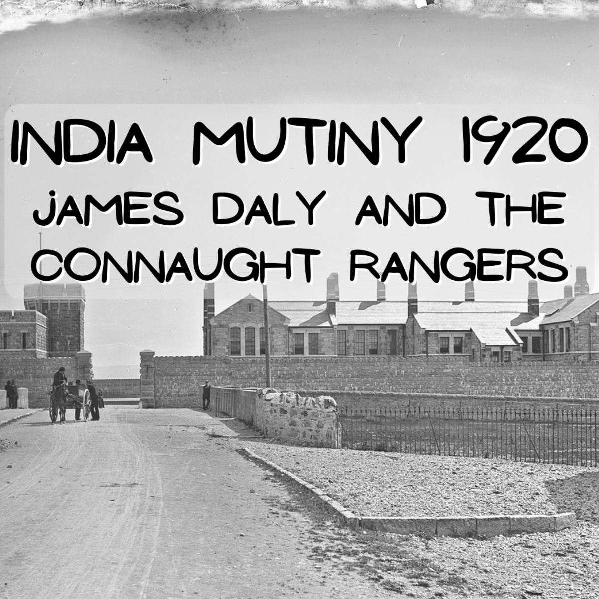 Learn about James Daly and much more in this informative historical piece on the Connaught Rangers mutiny in Jullundur, India in 1920. The image above shows the home station of the Connaught Rangers in Galway City, Ireland.