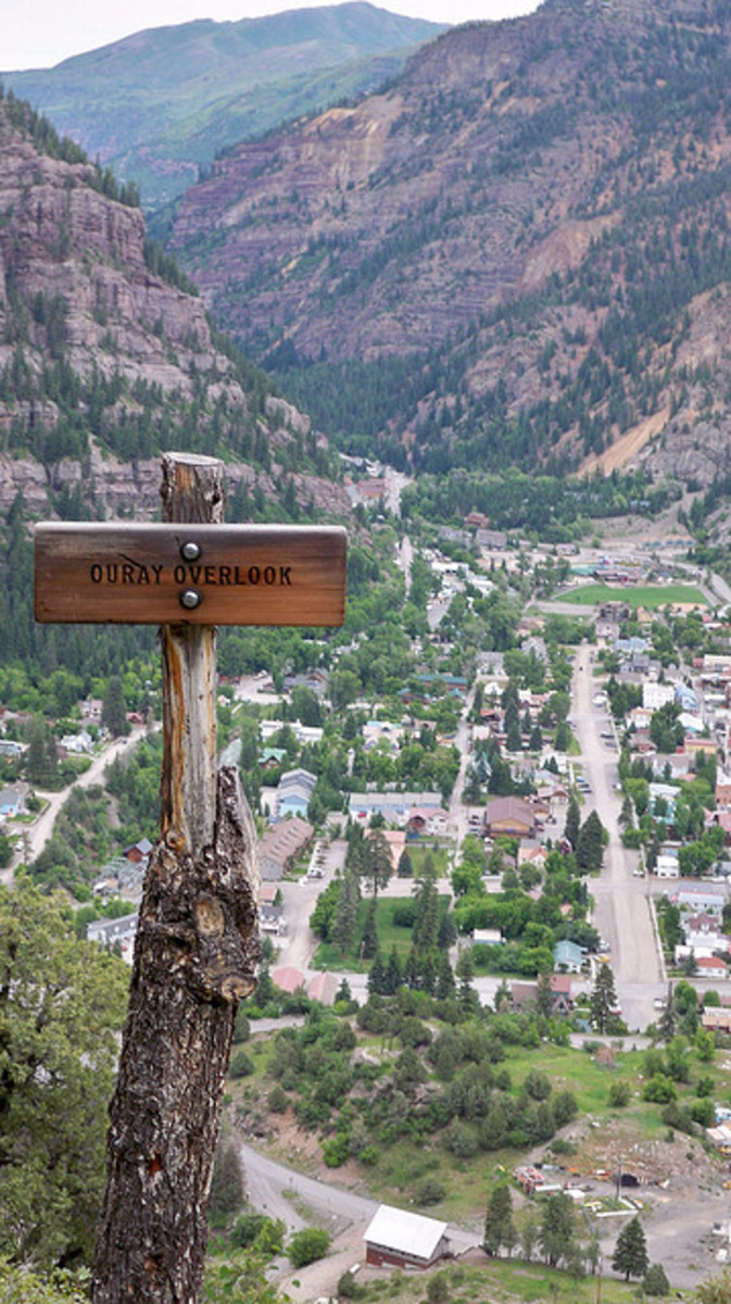 Hiking in Ouray, Colorado, Trails