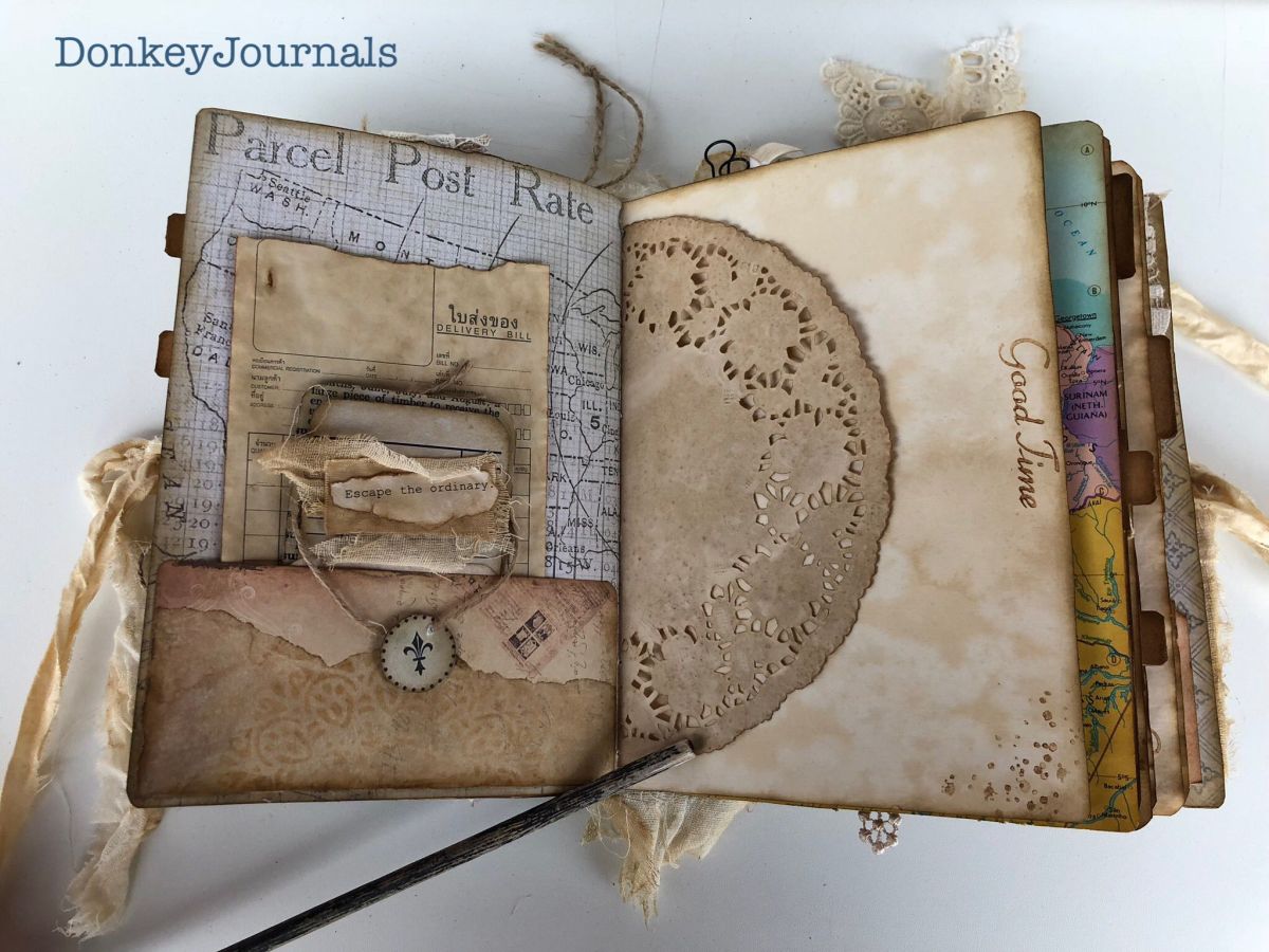 Junk Journal Page Ideas (Part 3 of Junk Journal Course)! - The Graphics  Fairy