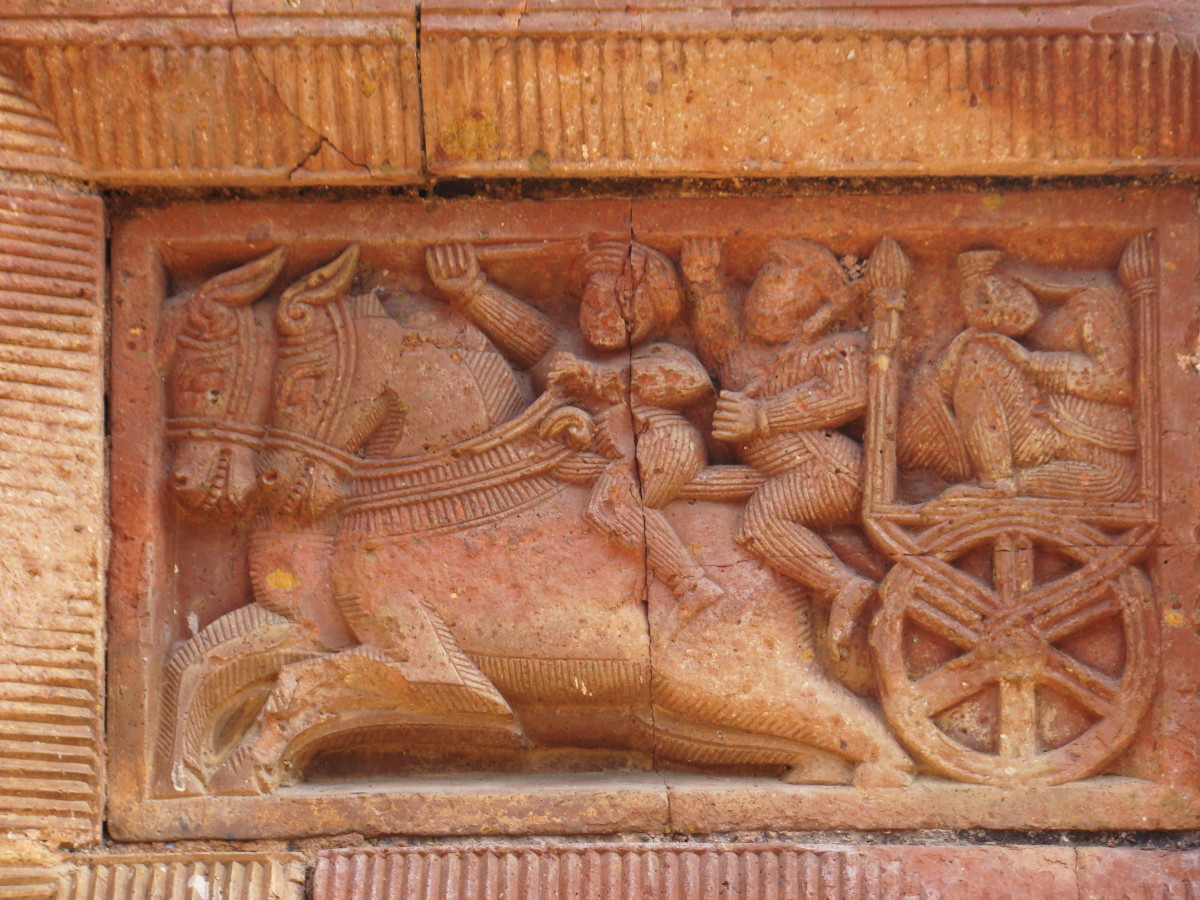 Ramayana 4 : "Sita Haran" (Ravana eloping with Sita)