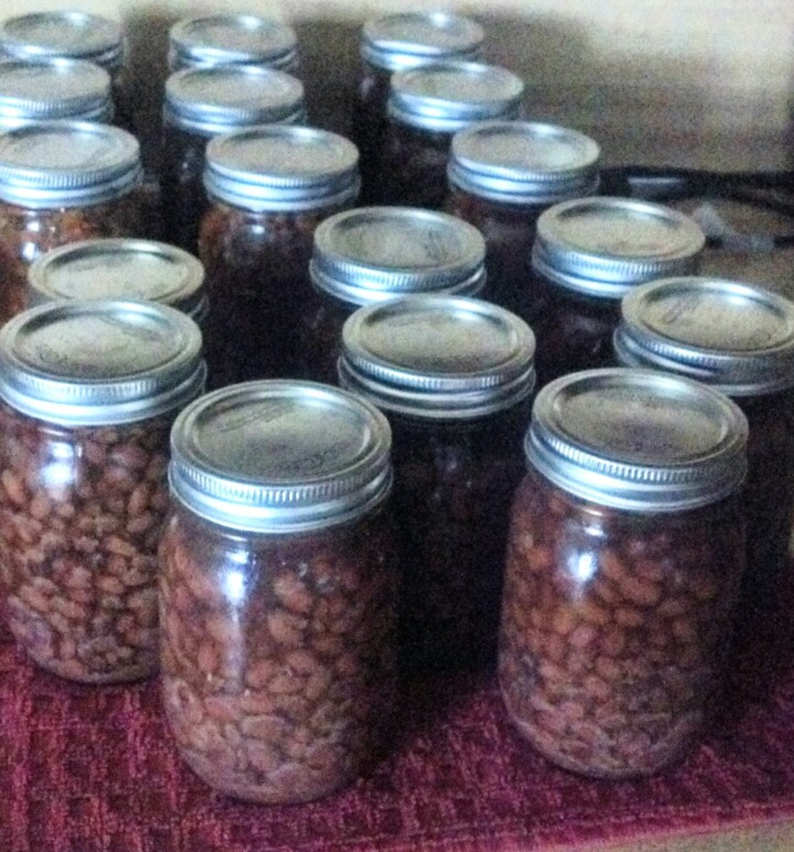 Pressure Canned Dried Beans