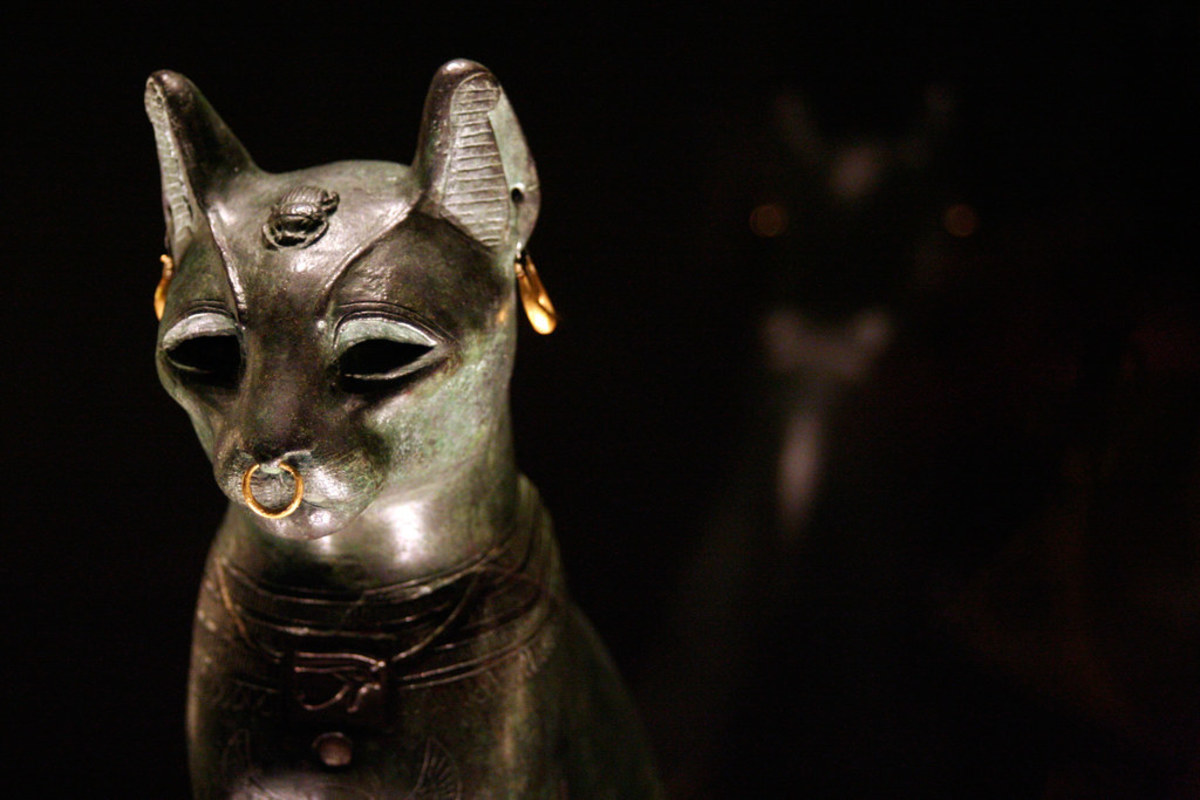 Whether scorned or worshipped, cats were considered powerful beings.