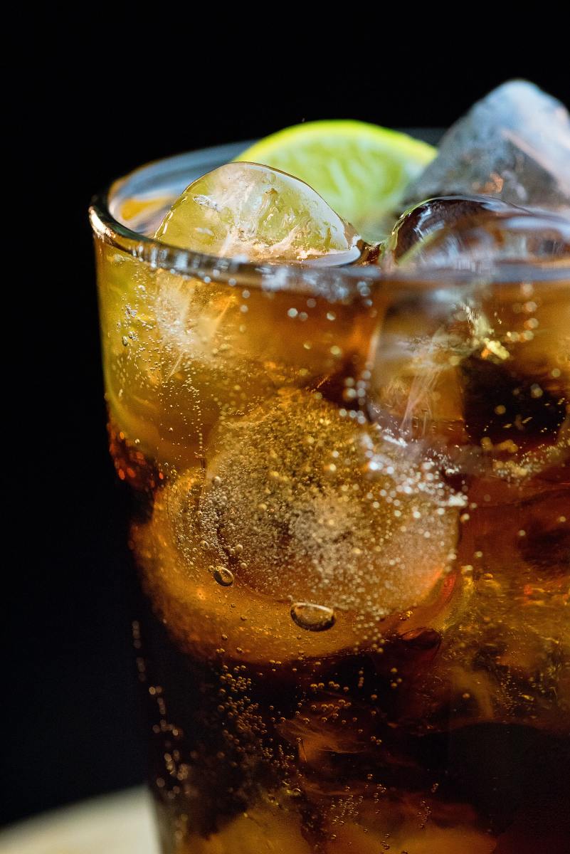 Carbonated beverages like sodas are usually full of sugar. 