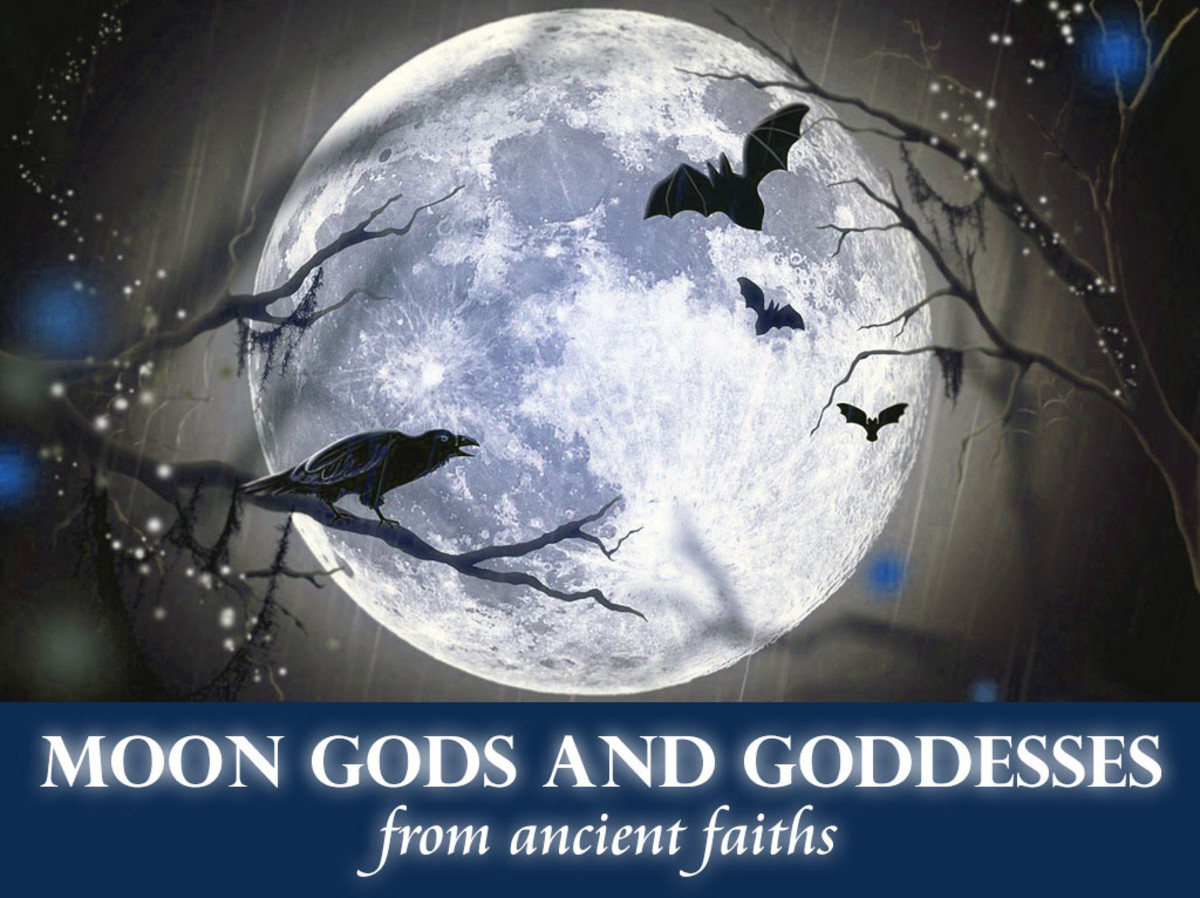 Famous moon gods and goddesses from world mythology.