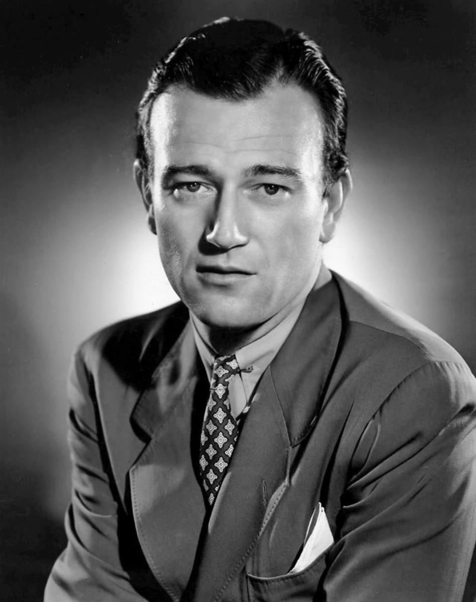 Actor John Wayne in 1944. Photo by Ned Scott. 