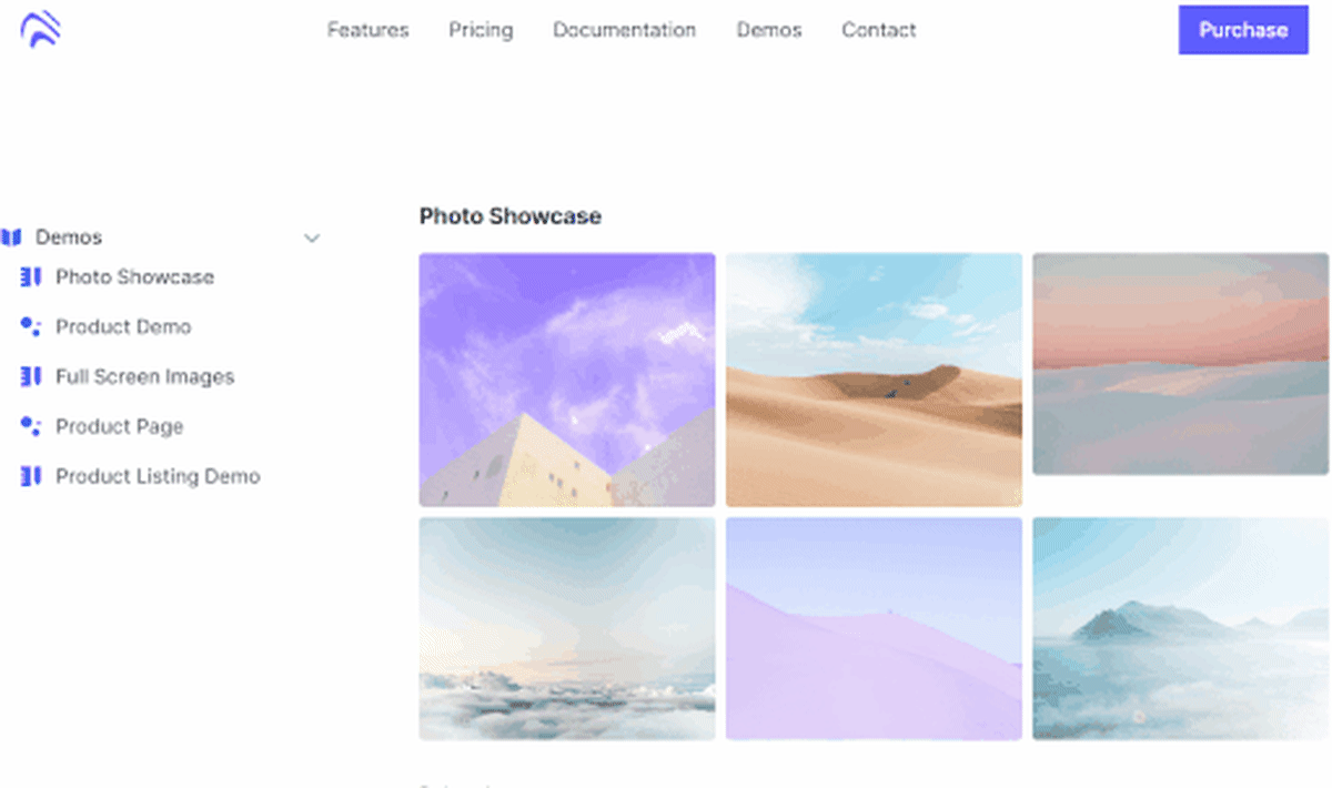 Here's a demo of Lightbox.js, featuring some lovely nature imagery!