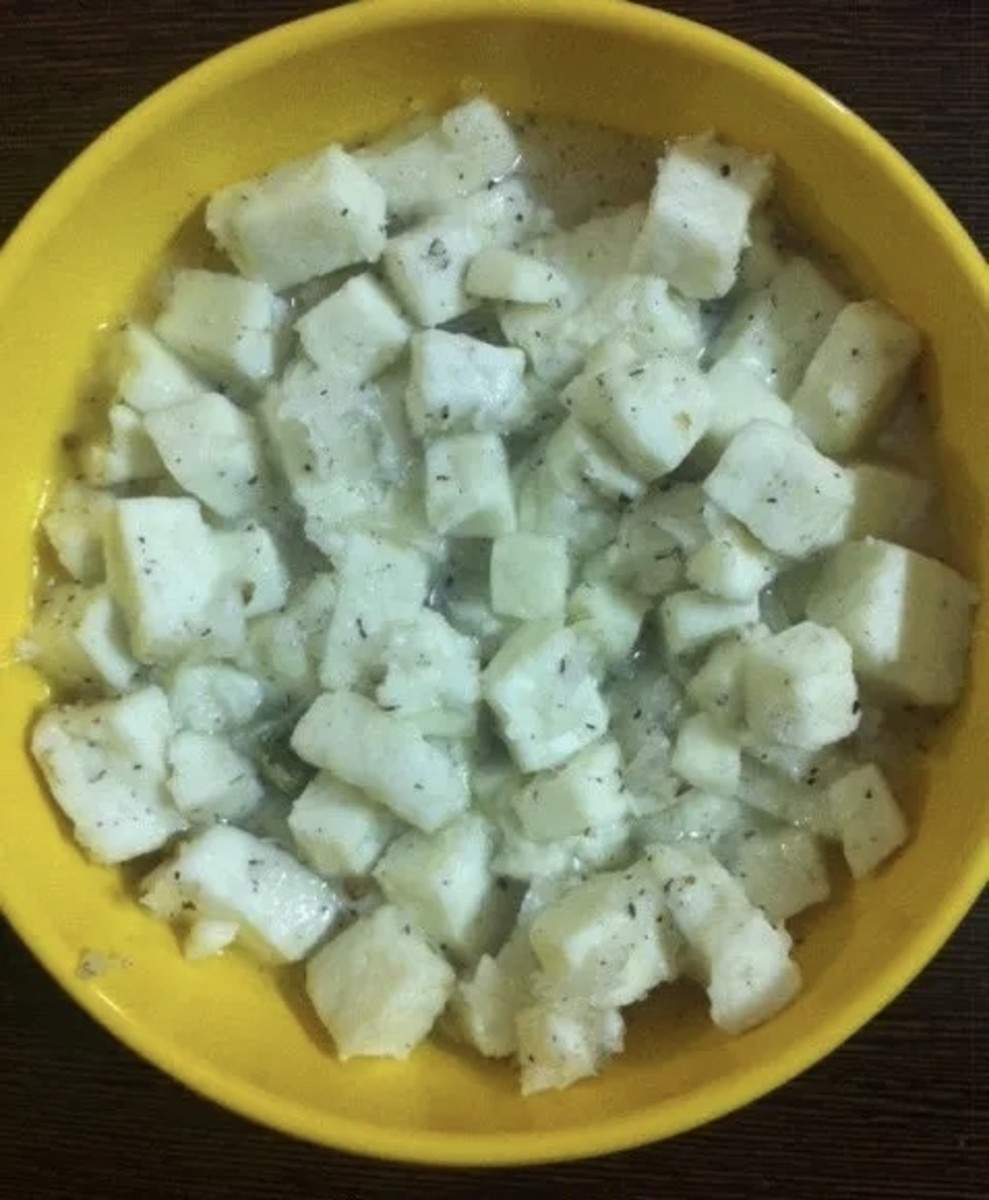 Low Calorie, Easy Indian Dessert—Cottage Cheese in Sugar Syrup or Chena Murki