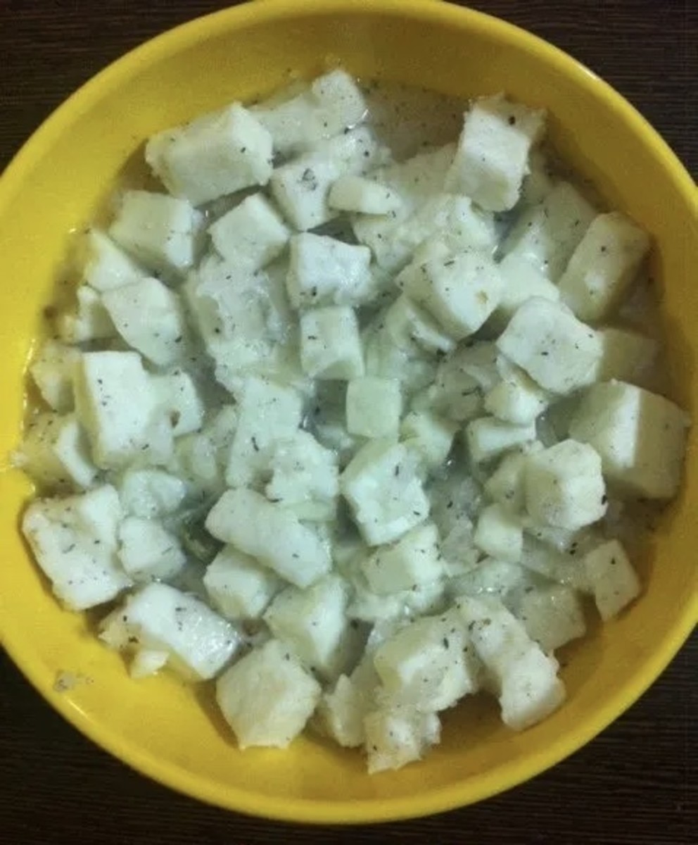 Chena murki prepared with homemade paneer