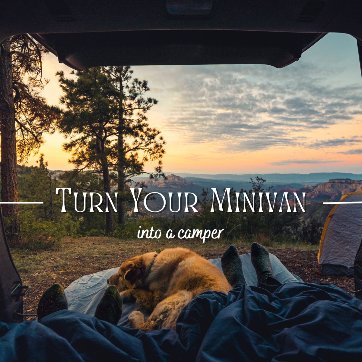 Have a minivan? Let's go camping!