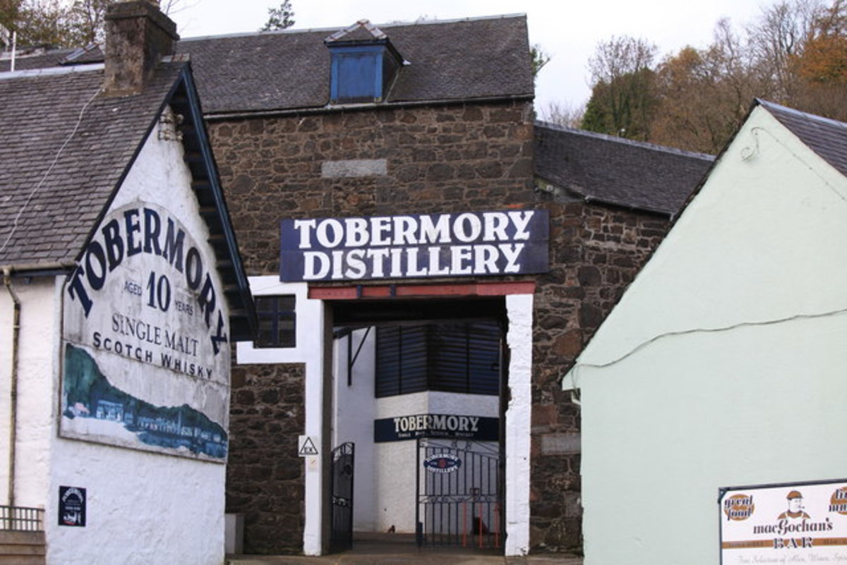 You can go on a tour of Tobermory Whisky distillery and sample its single malt.