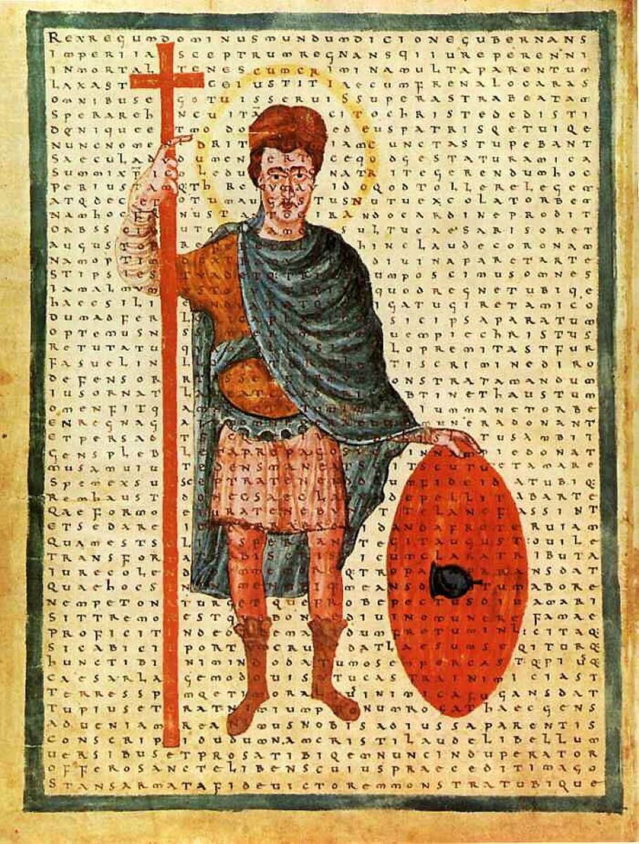 Louis the Pious, co-ruler and successor to his father Charlemagne.