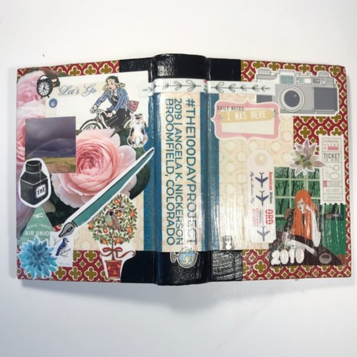 From the outer cover to all of the pages within, an altered book is a custom art form created by you.