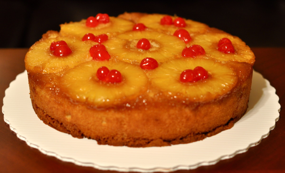 Grandmother's Pineapple Upside-Down Cake Recipe