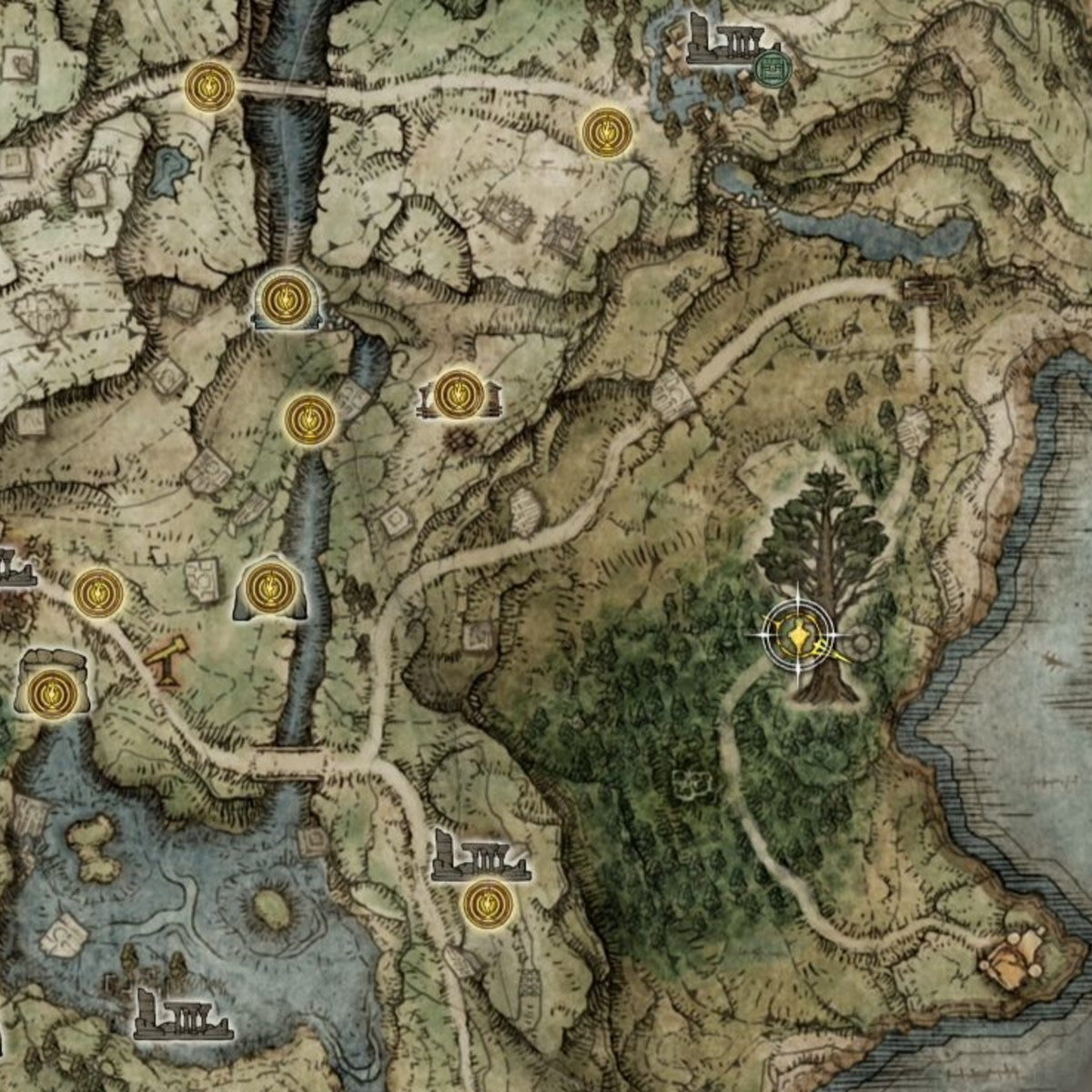Finding Places on the Elden Ring Map