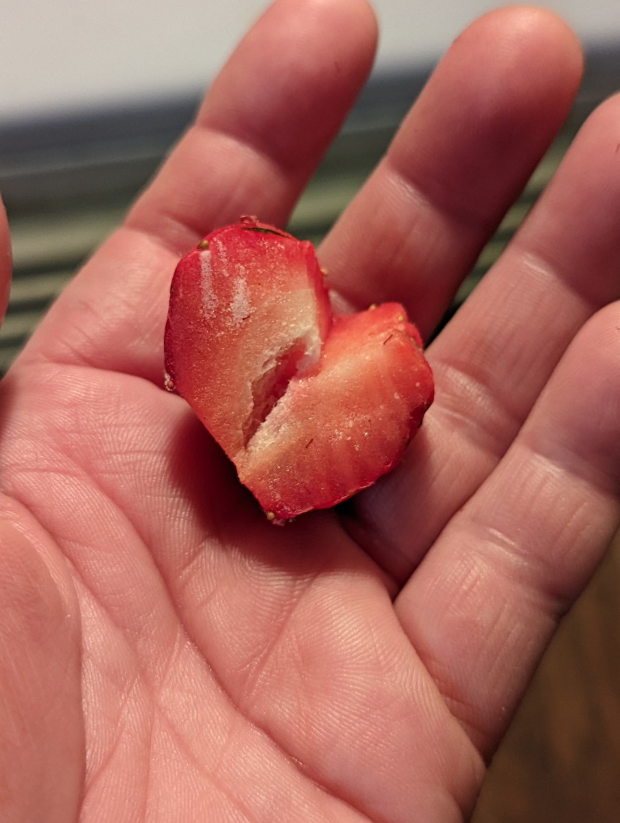 Strawberries are Easily Frozen