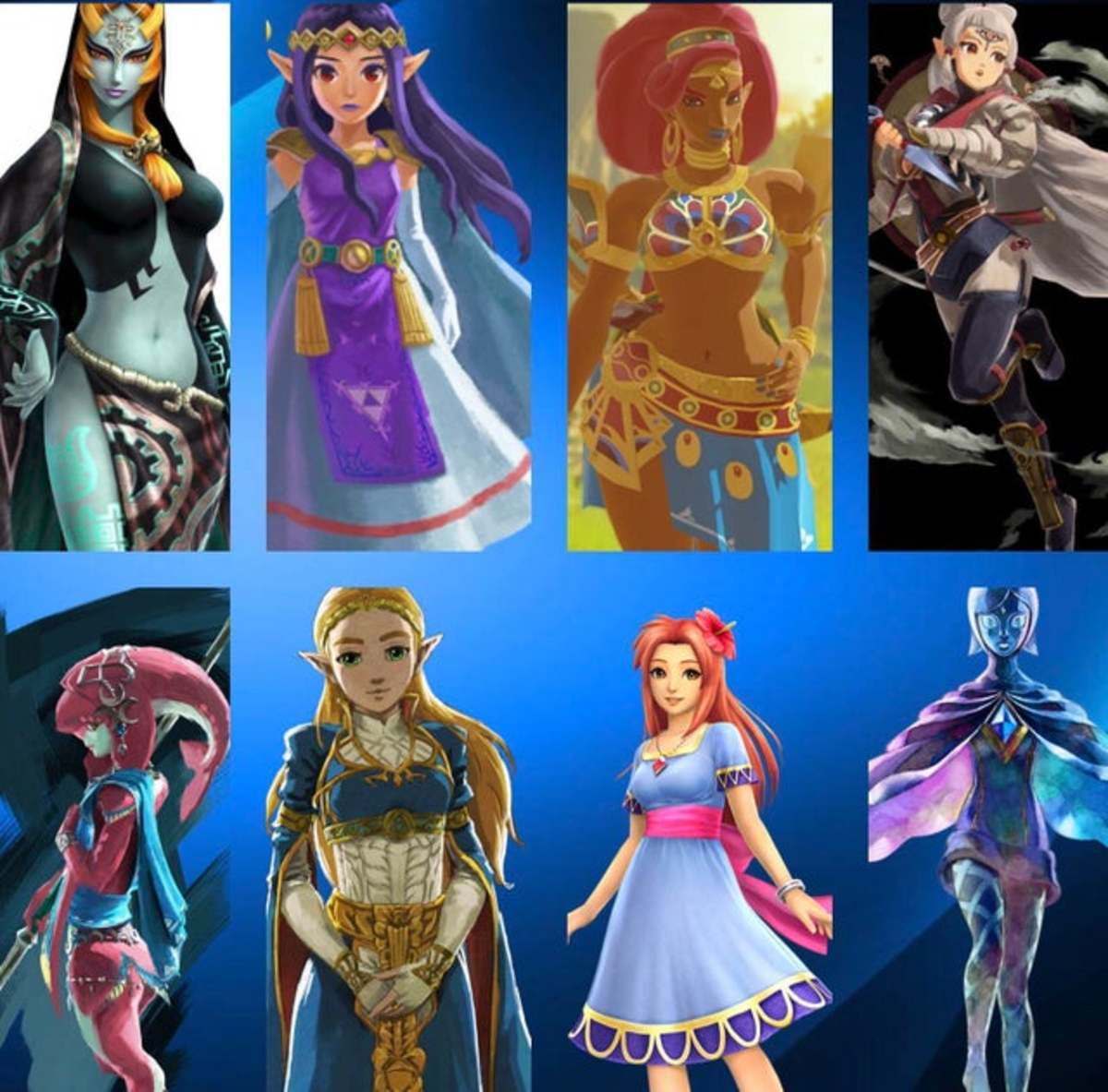 Some prominent Zelda gals