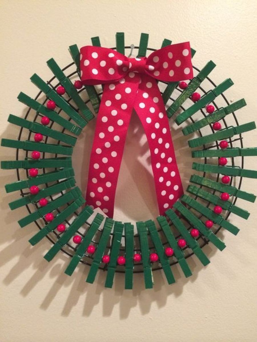 christmas-clothespin-wreath-ideas